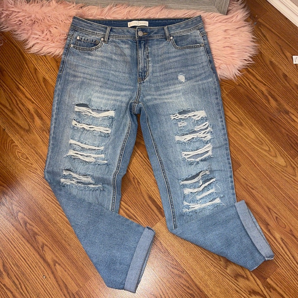 NEW CATO HIRISE BF JEANS💗